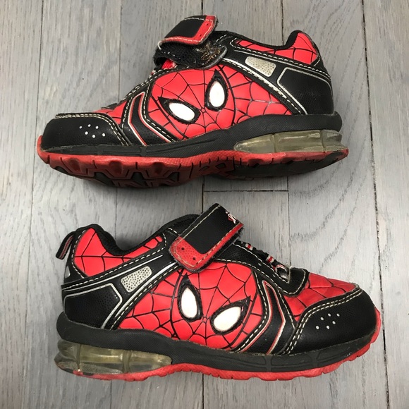 spider man velcro shoes
